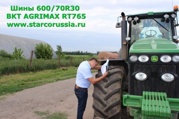 Шины 600/70R30 BKT AGRIMAX RT765 Шины 600/70R30 BKT AGRIMAX RT765