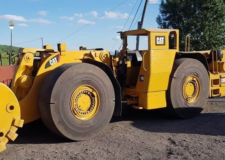 Житель подземелья - CATERPILLAR R1700G на шинах ВКТ 26.5R25 EARTHMAX SR55 SMOOTH