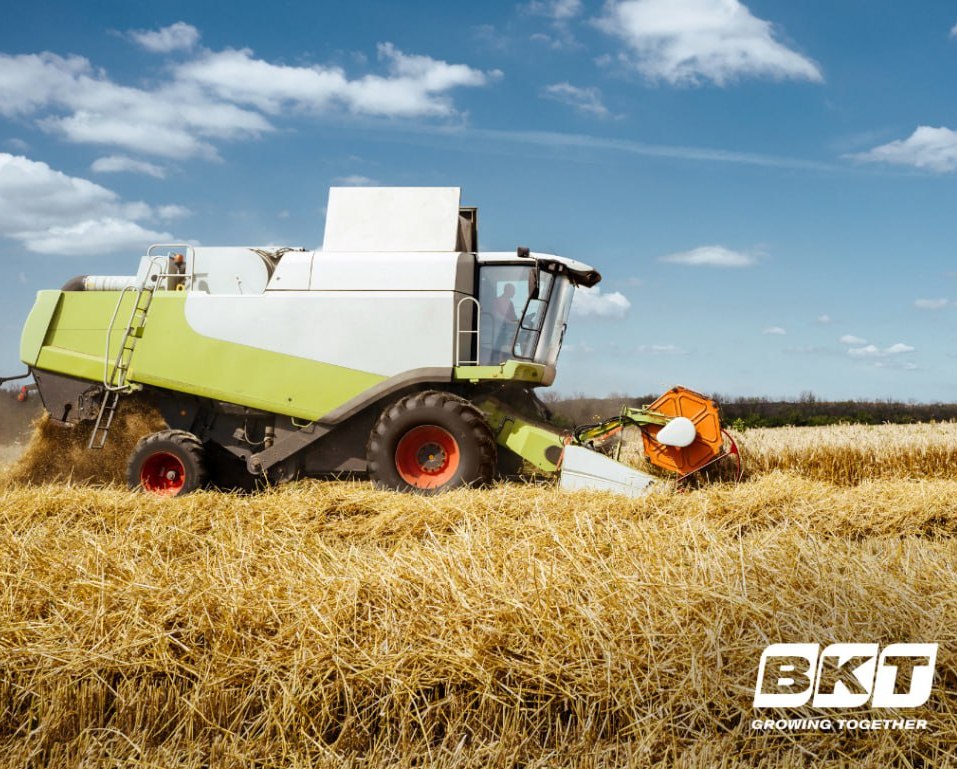 BKT представляет шины для комбайнов Agrimax ProHarvest VF